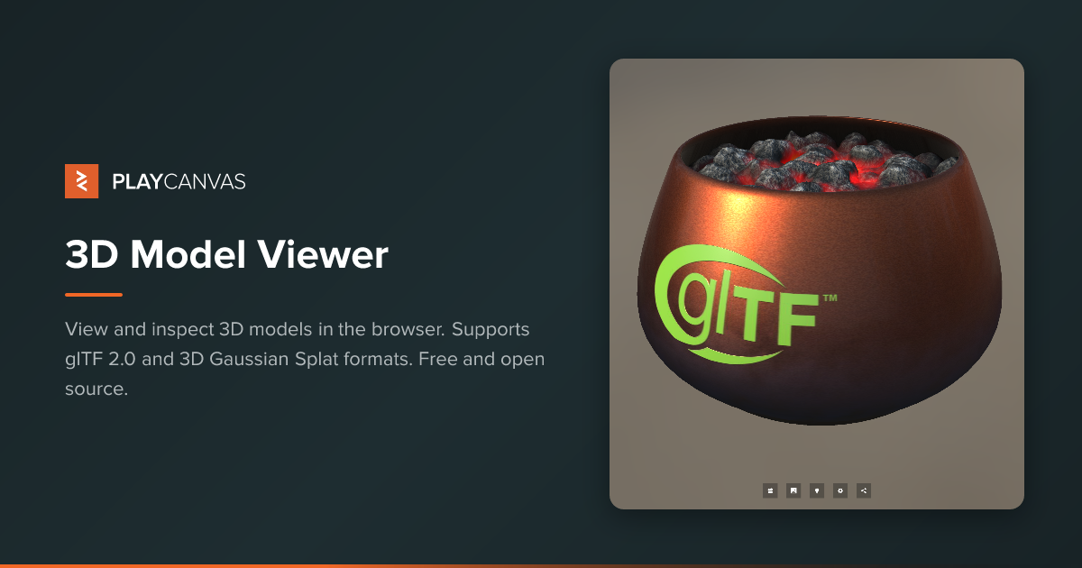 Sign Up Image Model 3D Model Viewer | PlayCanvas
