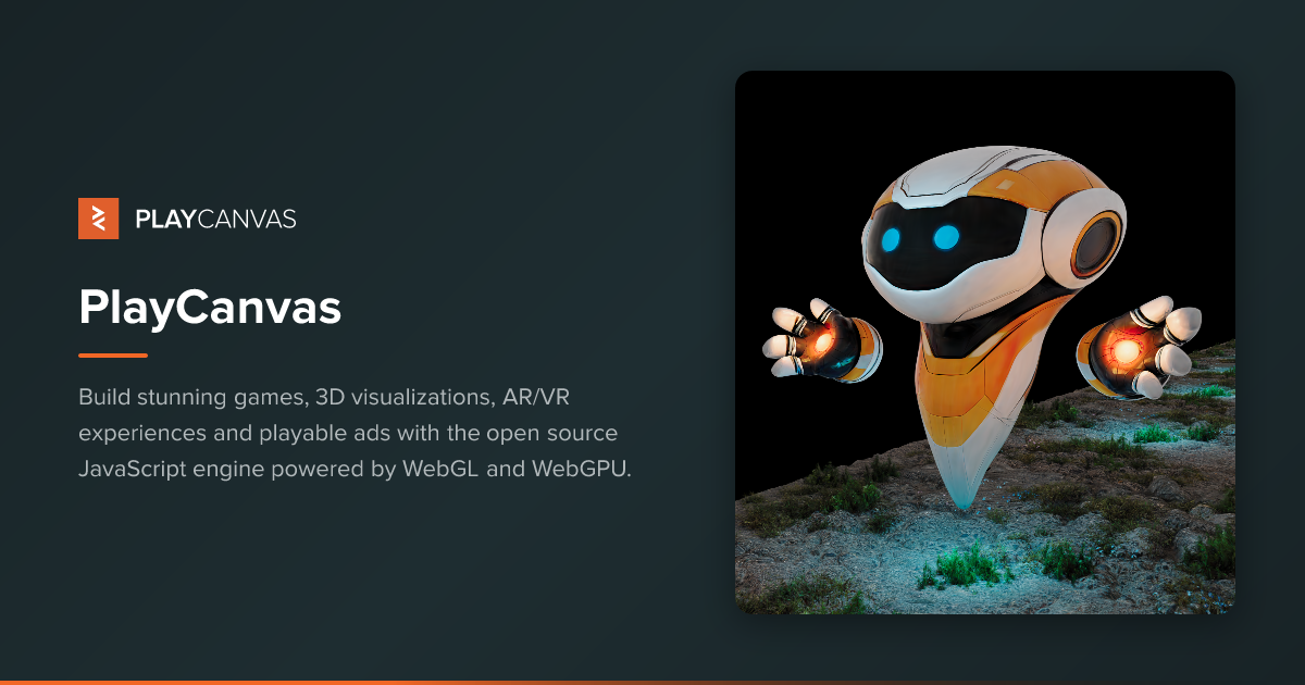 PlayCanvas | Open Source WebGL & WebGPU Game Engine